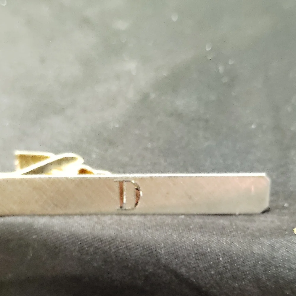 Dior Silver Tie Clip